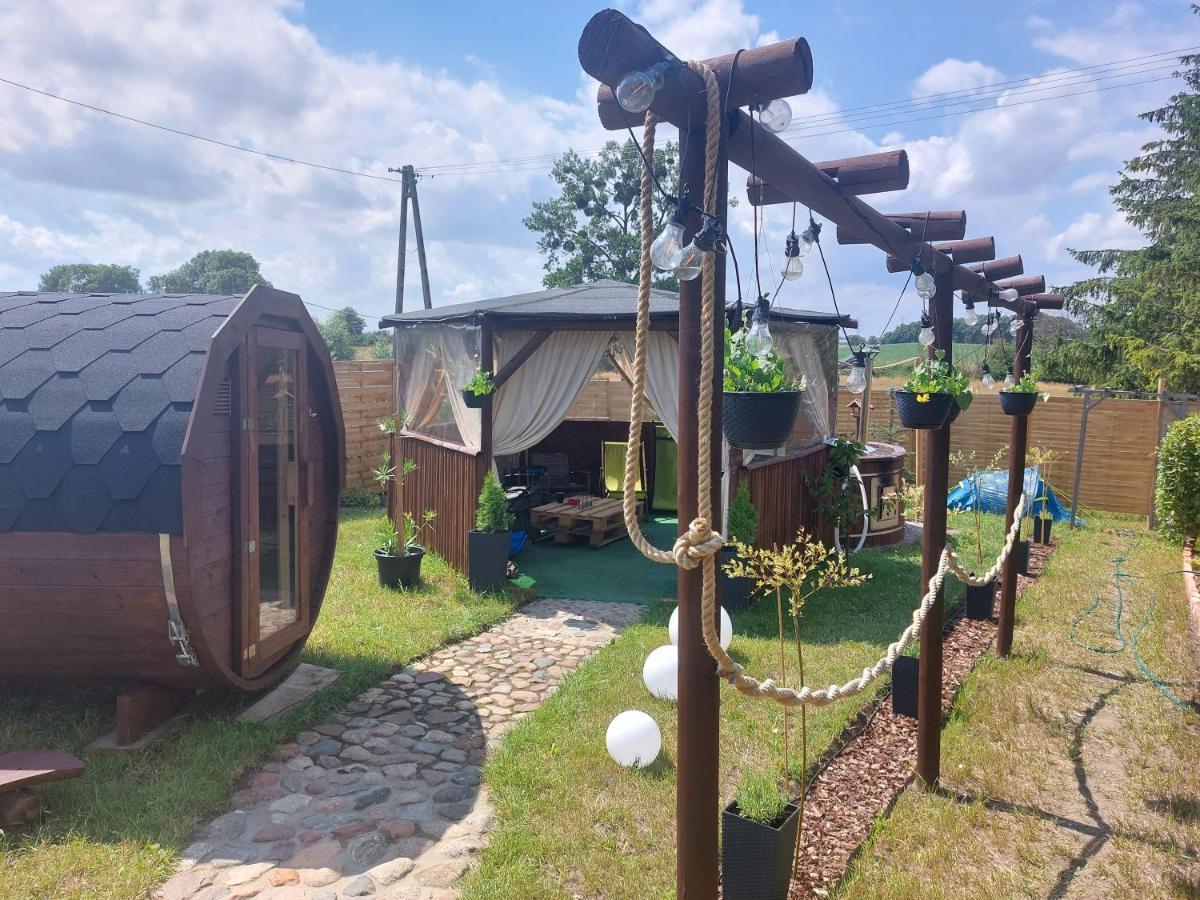 Dom Na Wsi Z Sauna I Jacuzzi Pluznica Exterior foto